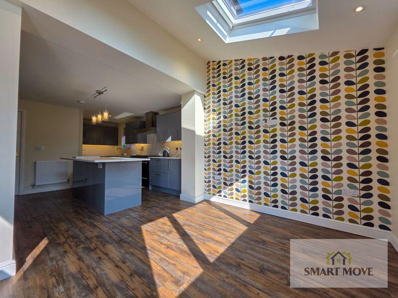 Breakfast Room into Kitchen