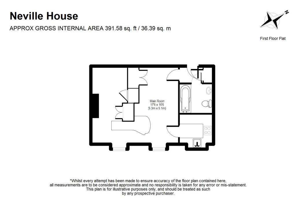 Neville House, Flat