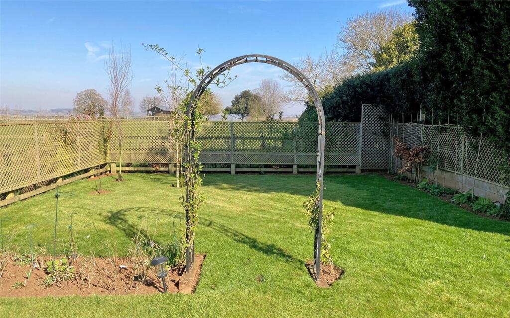 Rear Garden and View