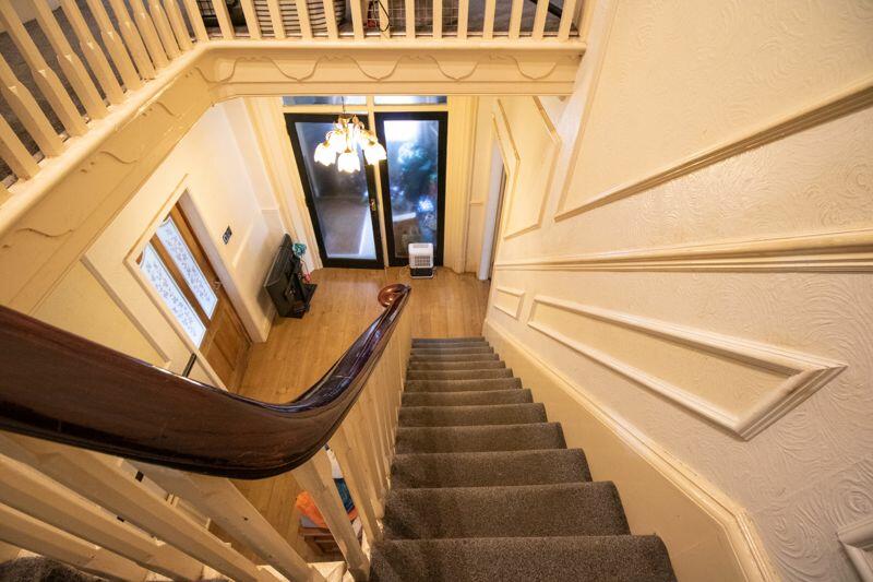 Stairwell to the upper floor