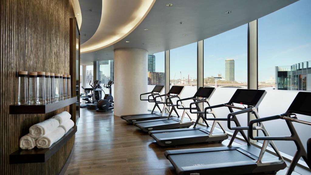 Gymnasium with River Views