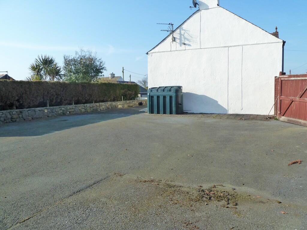 Large parking area