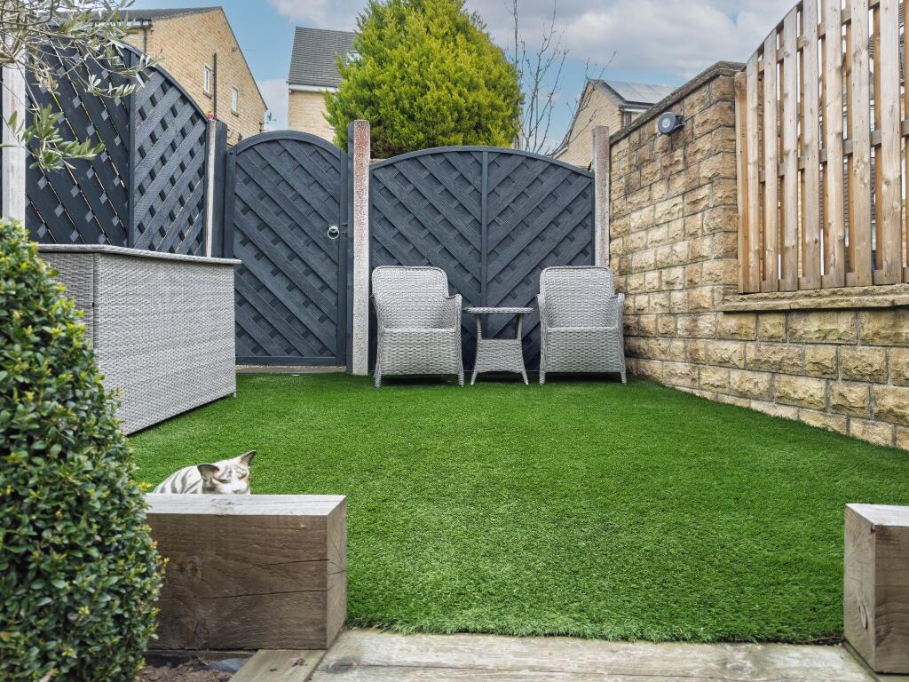 Rear garden