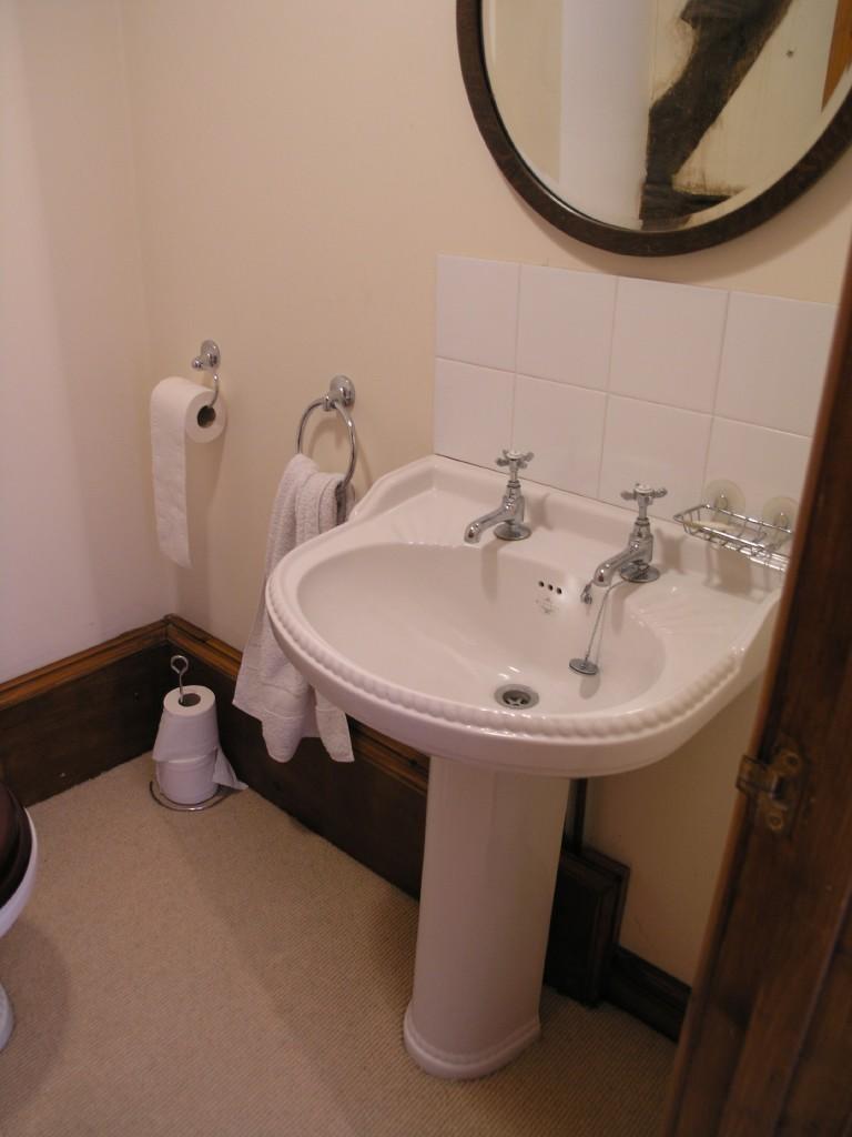 downstairs cloakroom