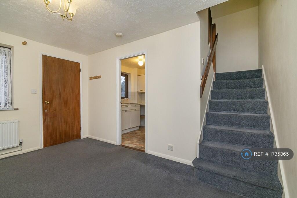 Stairs Leading To Bedroom And Bathroom