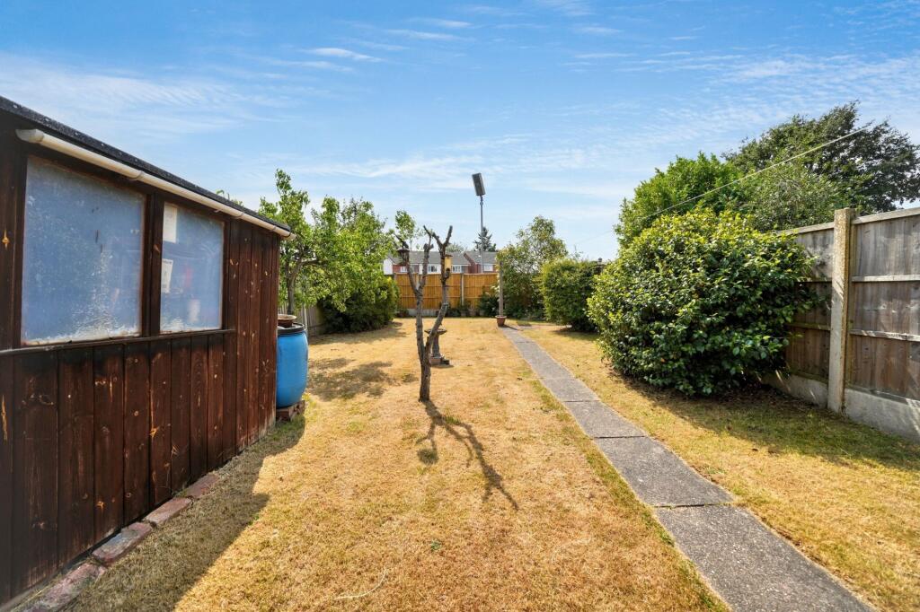 Rear garden