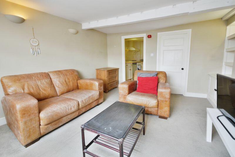 Living room towards kitchen