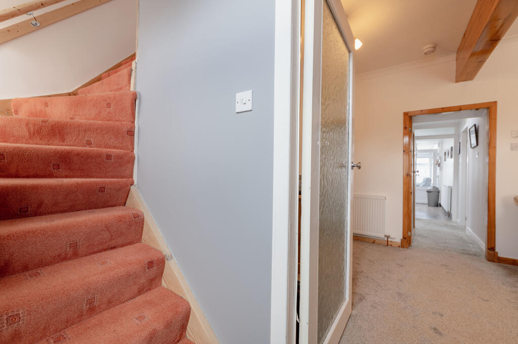 Stairs to lounge