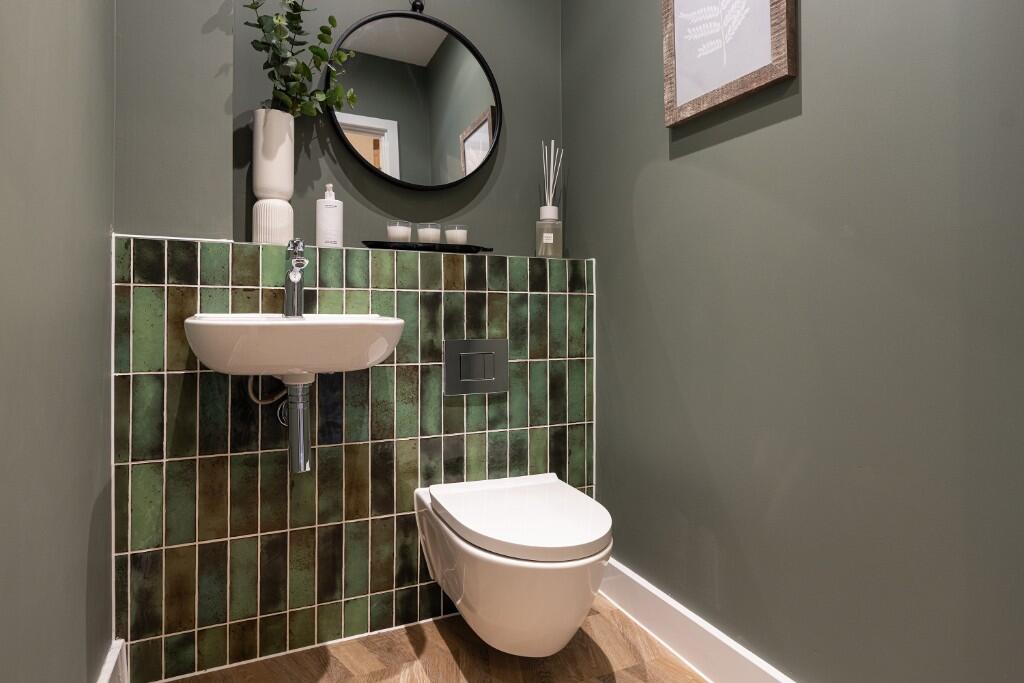 Show home cloakroom