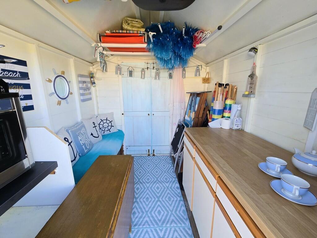 INTERIOR OF HUT F...