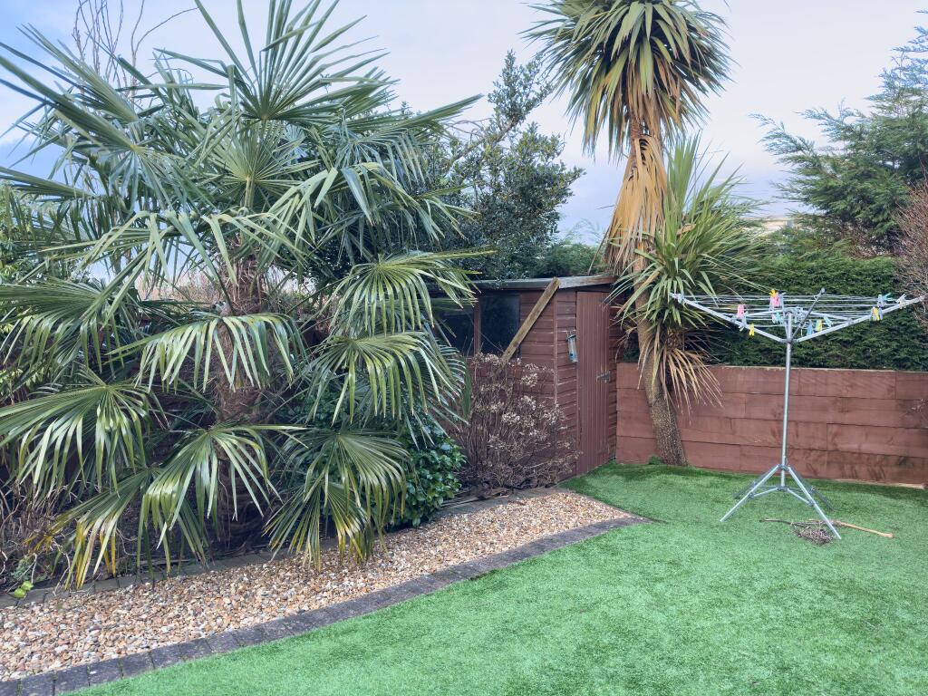 Rear garden