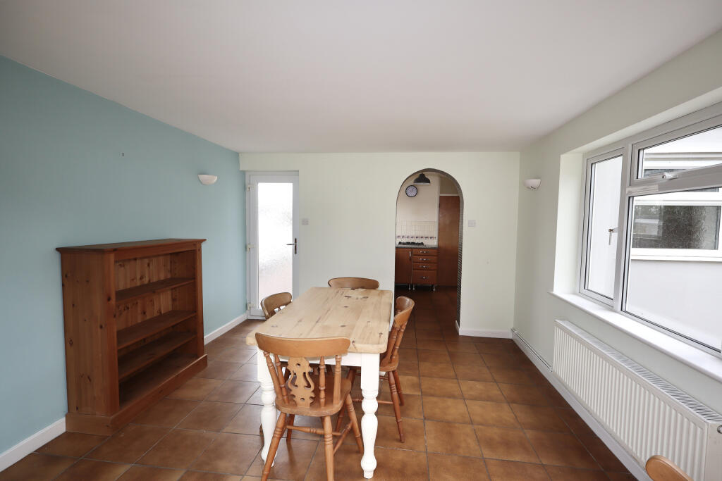 Dining through to kitchen