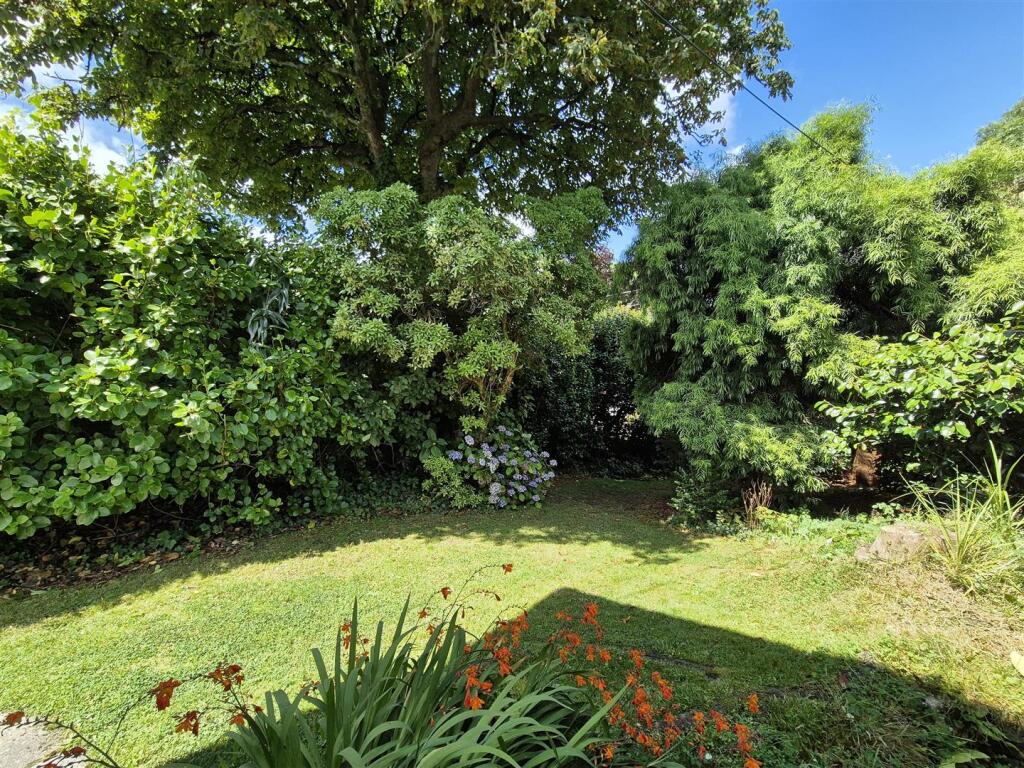 Rear garden