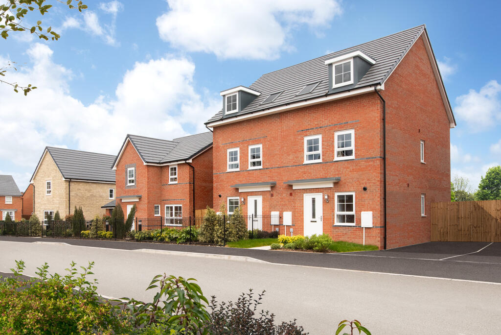 Street Scene at Romans Green in Fulwood