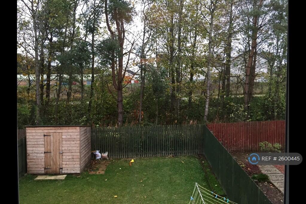 View From Master Bedroom To Back Garden