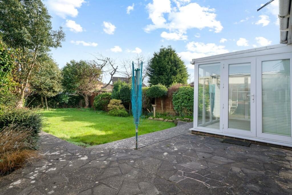 Rear garden