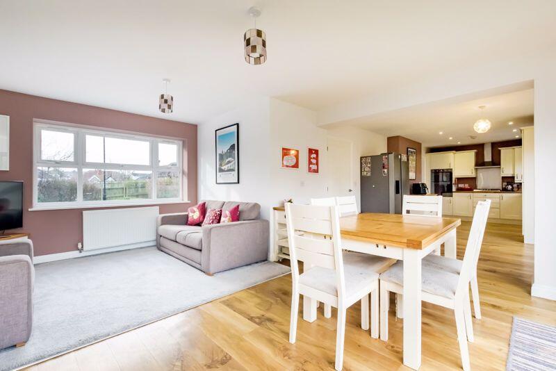 Open plan living space