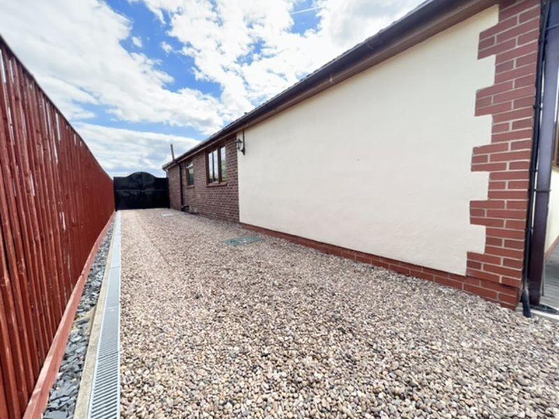 Driveway back to front gate