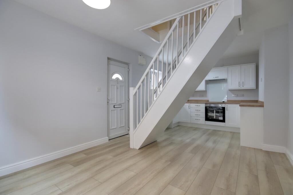 Open plan kitchen/living room