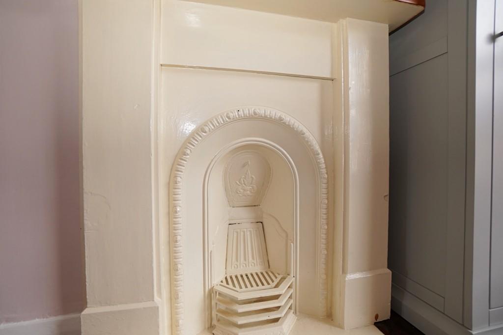 Bedroom fireplace