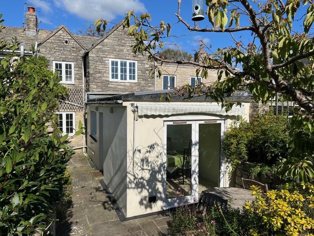 Rear of property