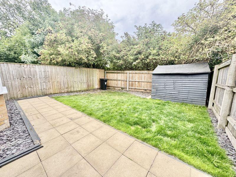 Rear garden