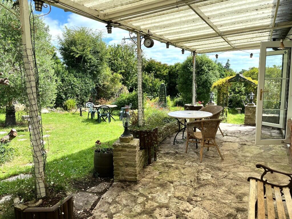 Covered patio
