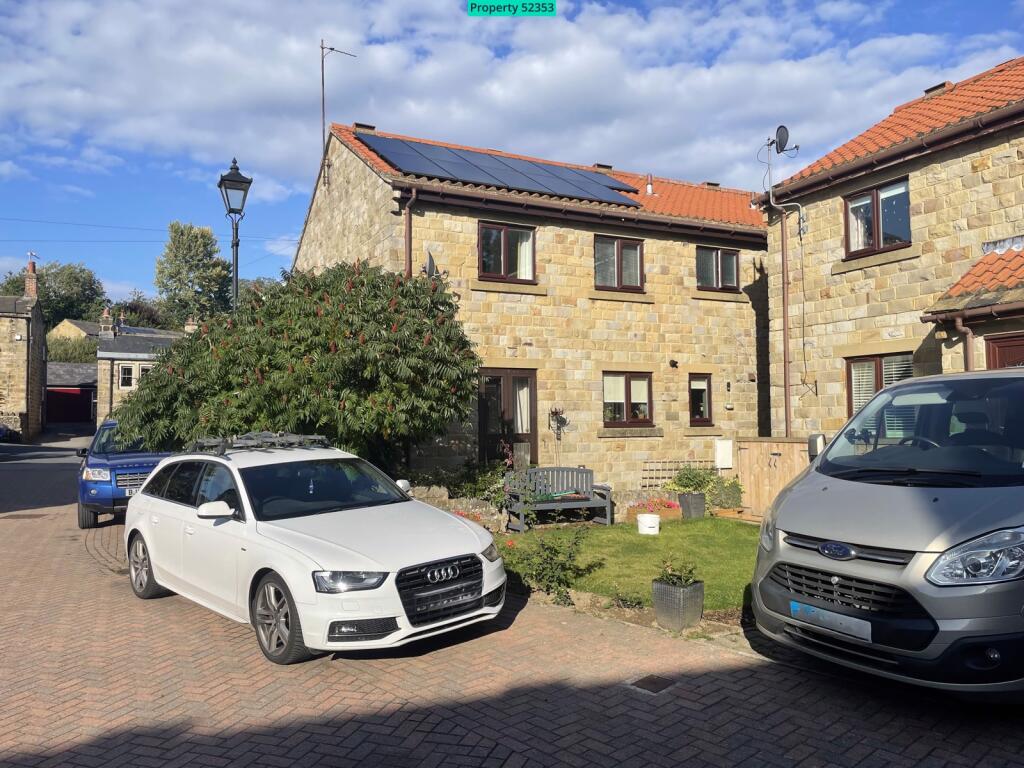 Rear- Solar Panels shown