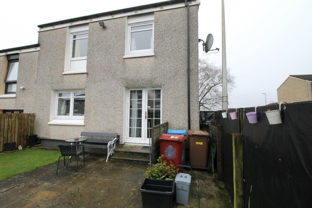 Rear of property