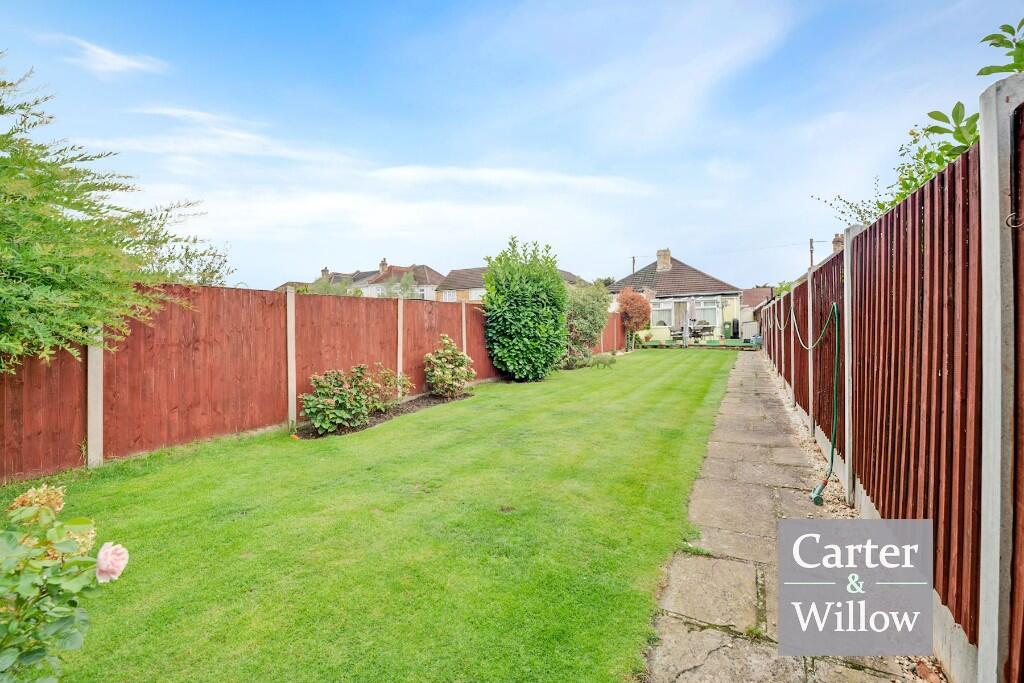 Private rear garden 