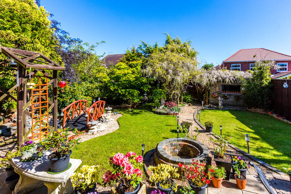Rear garden