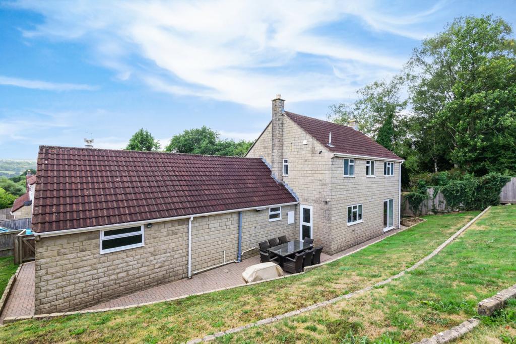Rear of property