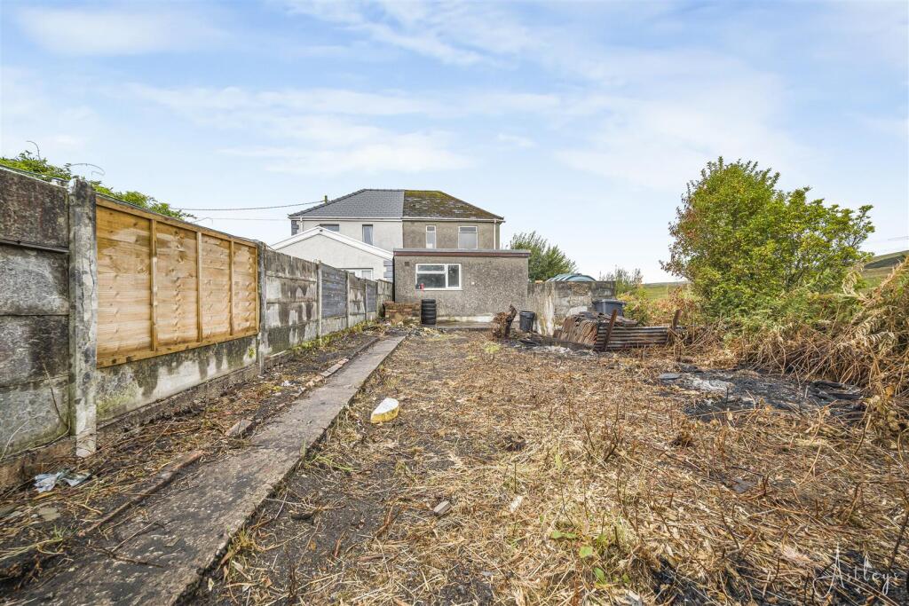 Rear garden