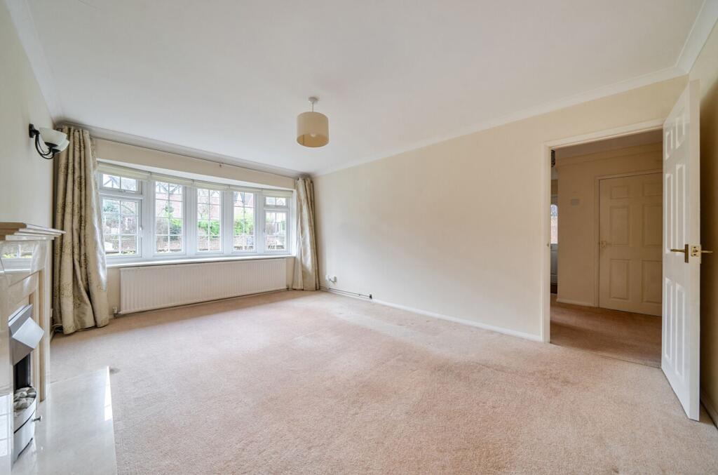 Living Room With Bay Window