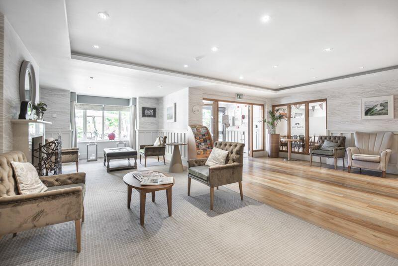Reception area