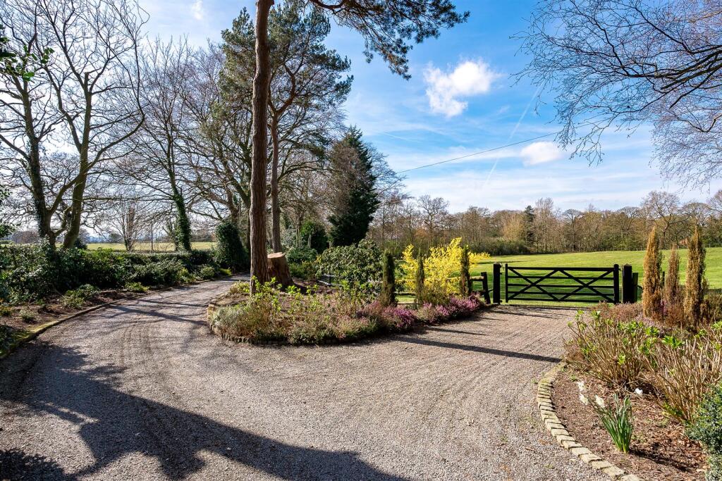 Entrance to paddock