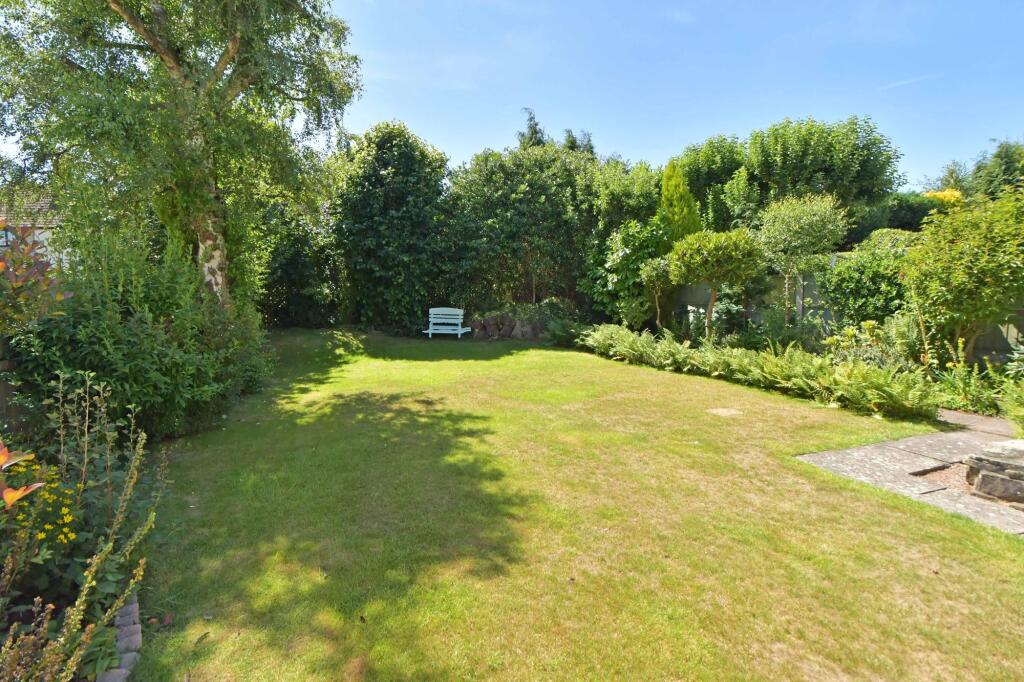 Rear garden