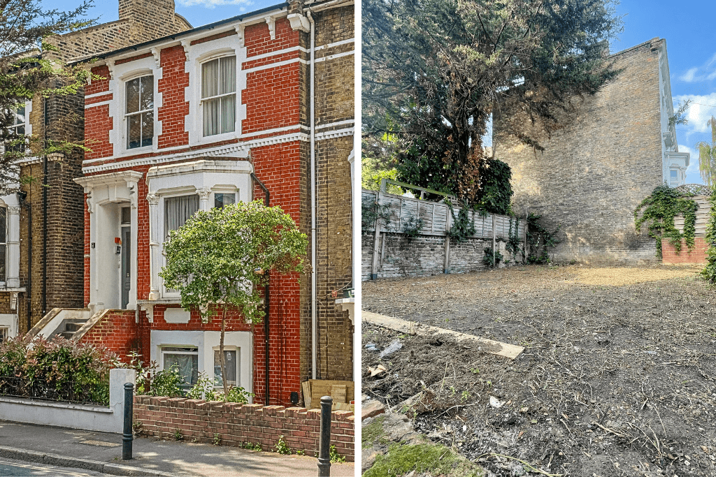 Albion Road, by Clissold Park, N16