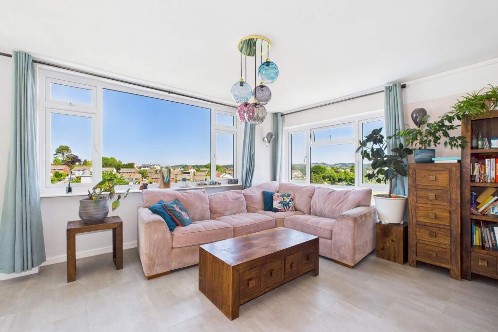 Living room with double aspect views