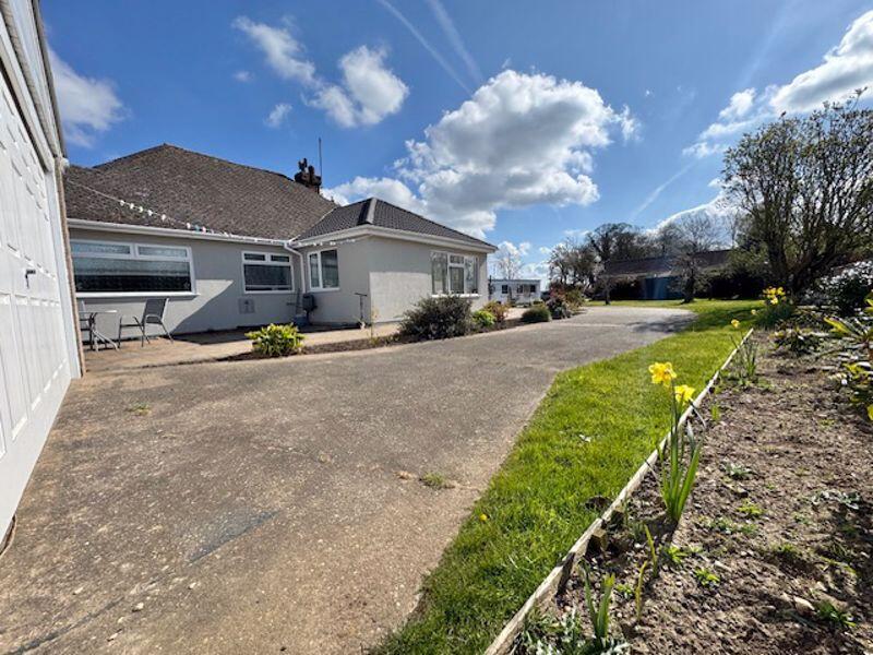 Driveway and rear garden