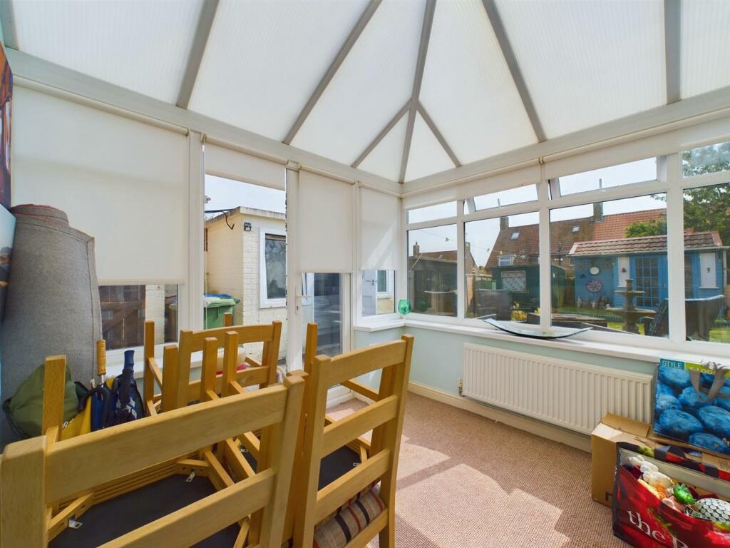 Upvc conservatory: