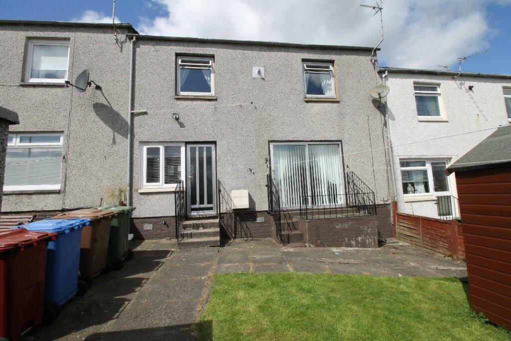 Rear of property