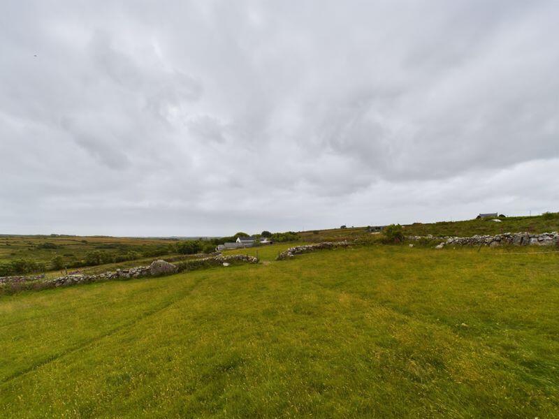 View from land looking back towards p...