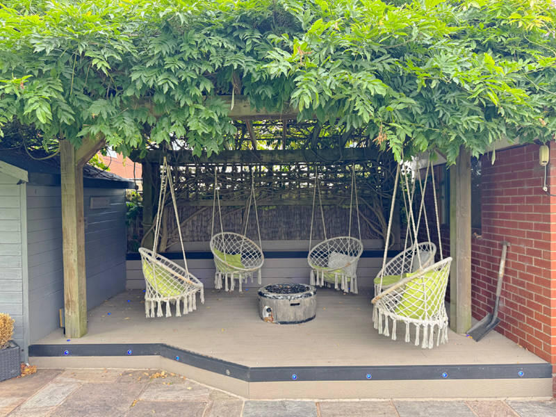 Rear of Property