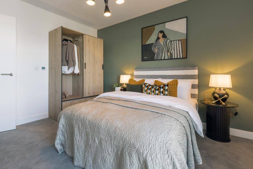 Marleigh Park - Apartment A08, The Franklin Building - Bedroom