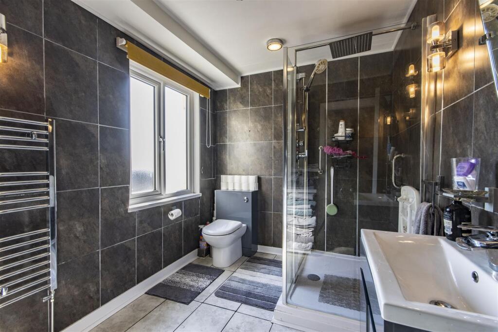 Fully Tiled Shower Room/W.C