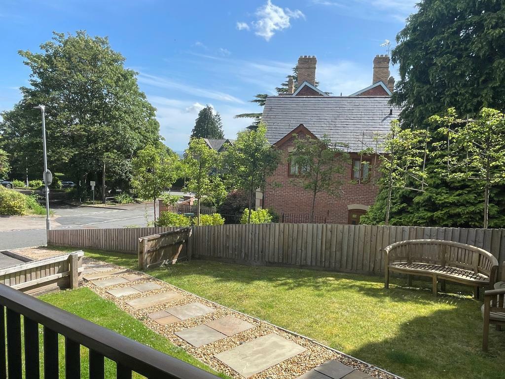 Rear garden access path