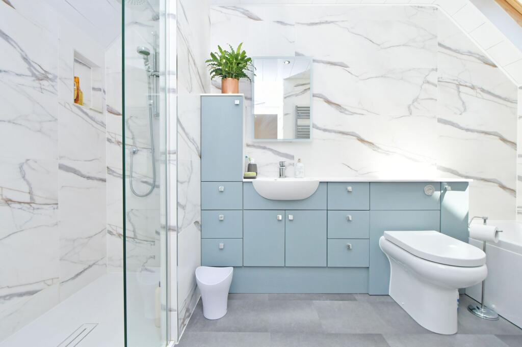 Stunning bathroom to bedroom one