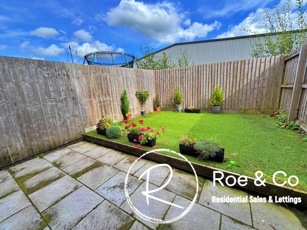 Rear garden
