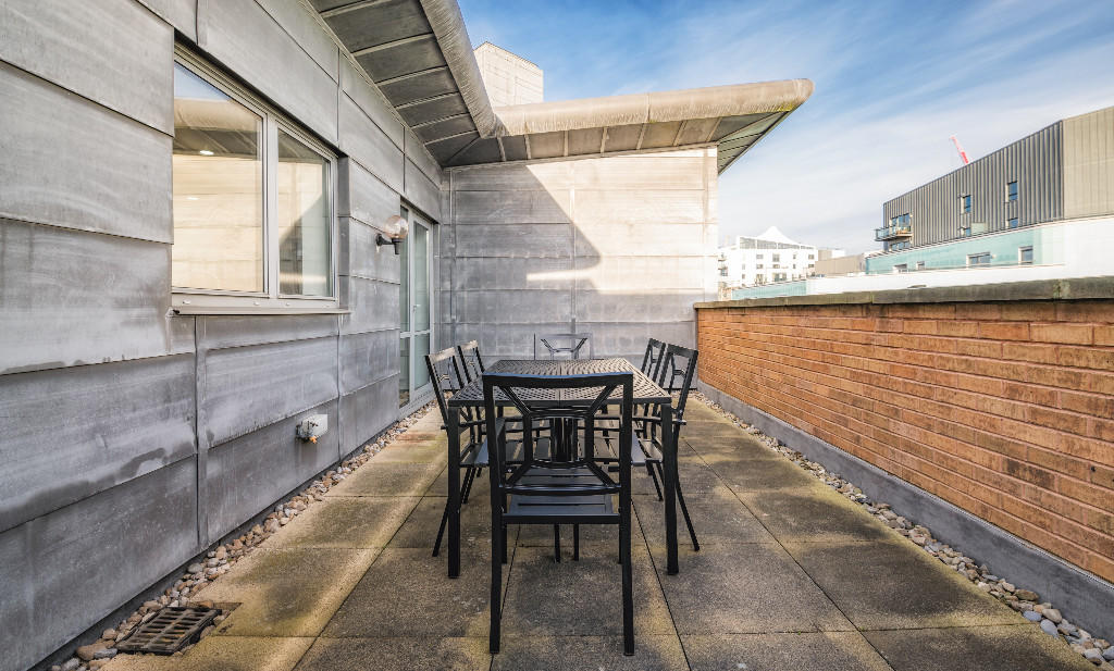 Outside patio